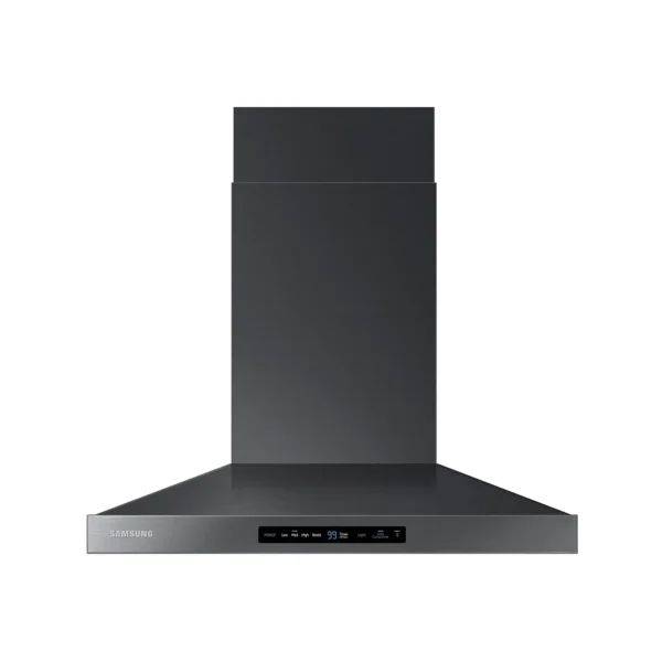 30 Wall Mount Hood in Black Stainless Steel