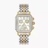 Luxe Two-Tone Diamond Watch