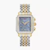 Deco Gold & Silver Diamond Watch