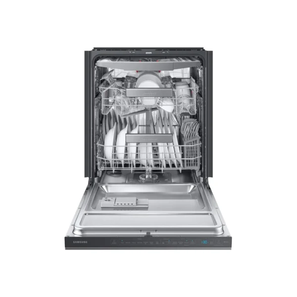 Smart Linear Wash 39dBA Dishwasher in Black Stainless Steel