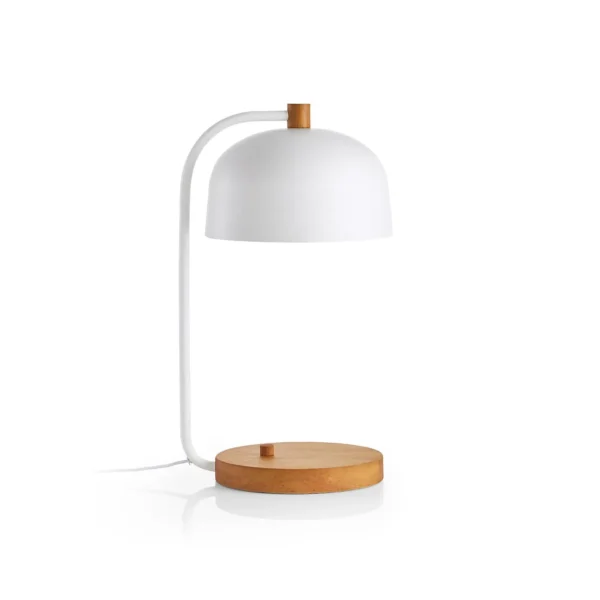 Lex Black Dome USB Desk Lamp