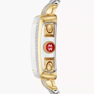 Deco Two-Tone Diamond Watch