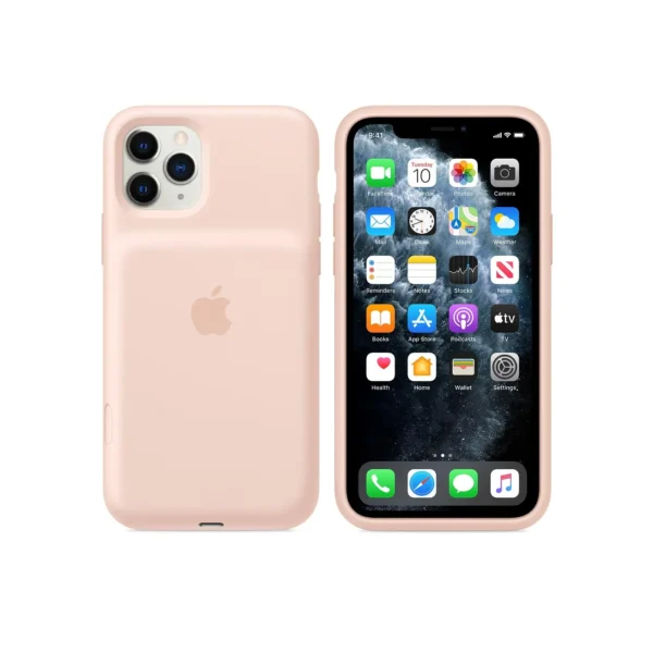 iPhone 11 Pro Max Smart Battery Case – Pink Sand