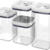 Deahun Flip-Tite Food Storage Set – 4 Large Containers