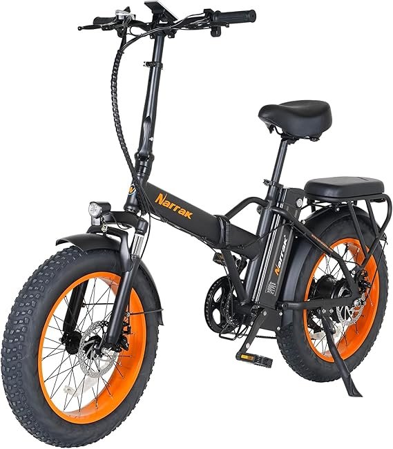 Narrak Fat Tire Folding E-Bike