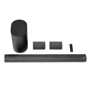 onn. 5.1.2 Surround Soundbar with Dolby Atmos, Wireless Subwoofer, and True Wireless Satellite Speakers, 42"