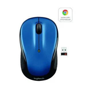 Logitech Compact Wireless Mouse – Precision and Style in Blue