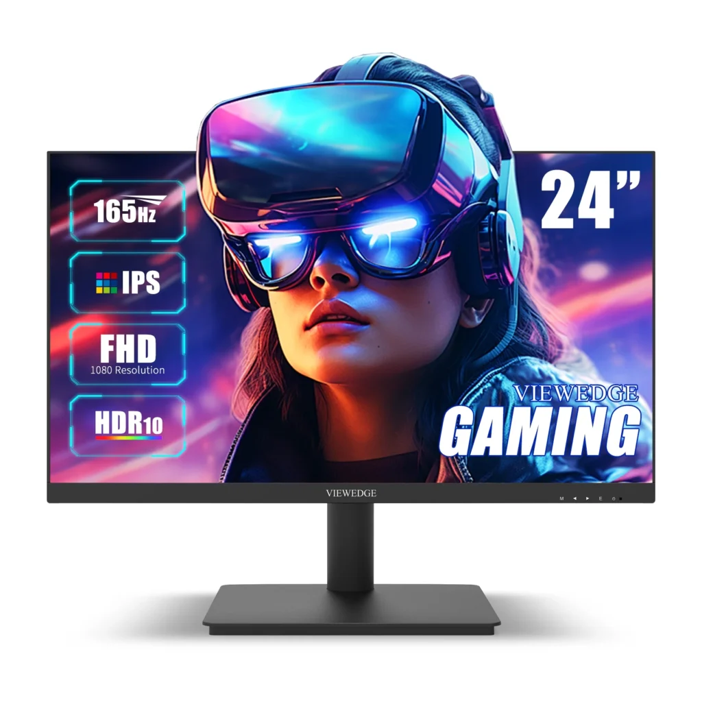 Viewedge 24-inch Gaming Monitor – 165Hz/144Hz, IPS, FHD, HDR10, FreeSync