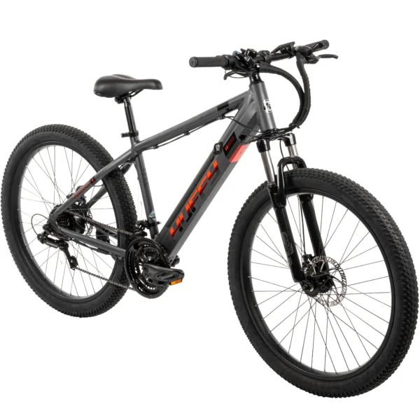 Huffy Vertis Electric Mountain Bike – 27.5", 36V, 21 Speeds