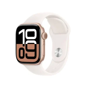 Apple Watch Series 10 GPS 42mm - Rose Gold Case & Light Blush Band