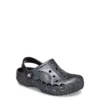 Crocs Toddler & Kids Baya Glitter Clog - Black/Multi