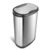 Nine Stars 13.2 Gallon Motion Sensor Trash Can, Stainless Steel