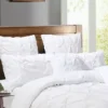 1000TC Pintuck Pillowcases - Luxurious Cotton Pair