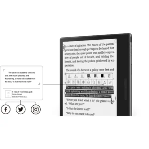 BOOX Page 7" E-Reader – High-Resolution E Ink Display, Compact & Lightweight Design, Eye-Friendly Reading, Long Battery Life