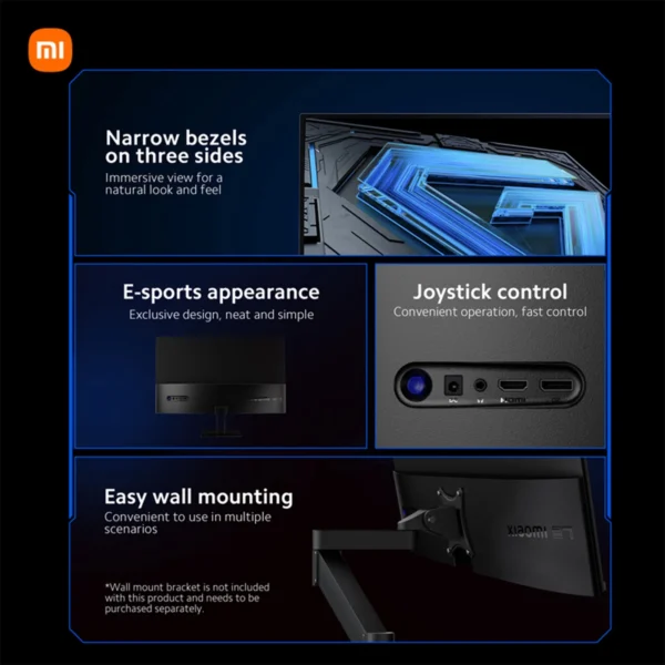 Xiaomi 27-inch Gaming Monitor – 165Hz, 1ms, FHD IPS, HDR10, FreeSync Premium