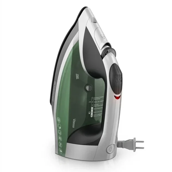 Hamilton Beach Full-Size Nonstick Iron, Black Model #14289 – Effortless & Durable Ironing