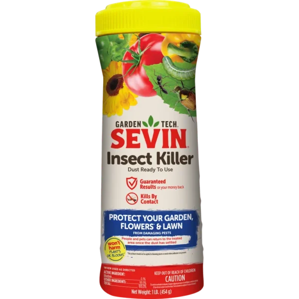 Sevin Garden Insect Killer Dust - 1 lb Can, Ready to Use