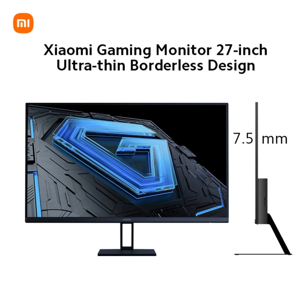 Xiaomi 27-inch Gaming Monitor – 165Hz, 1ms, FHD IPS, HDR10, FreeSync Premium