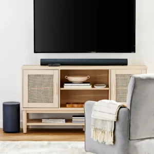 onn. 5.1.2 Surround Soundbar with Dolby Atmos, Wireless Subwoofer, and True Wireless Satellite Speakers, 42"