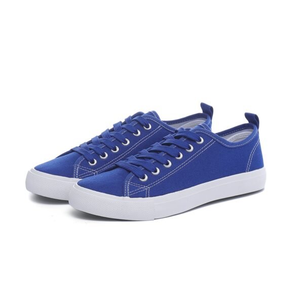 Skylar Canvas Sneakers for Women - Cobalt, Size 8