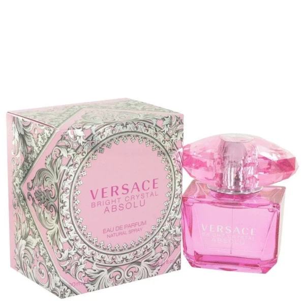 Versace Bright Crystal Absolu Eau de Parfum - Women's Perfume, 3 oz