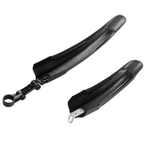 iMountek Bike Fender Set, Front & Rear, Fits 24-26in Bikes, Black