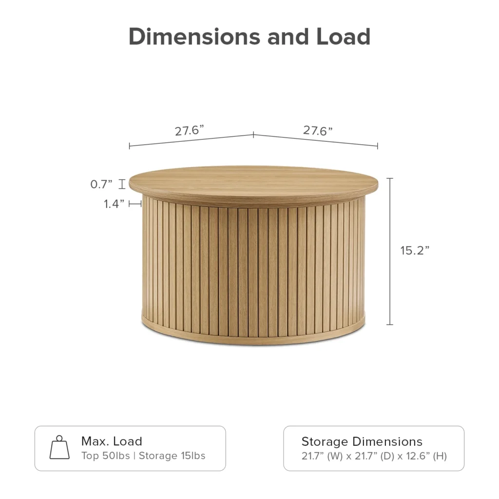 Quin Light Coffee Table