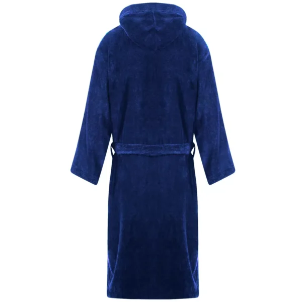 Luxury Egyptian Cotton Bath Robe - Soft Velour Terry Gown