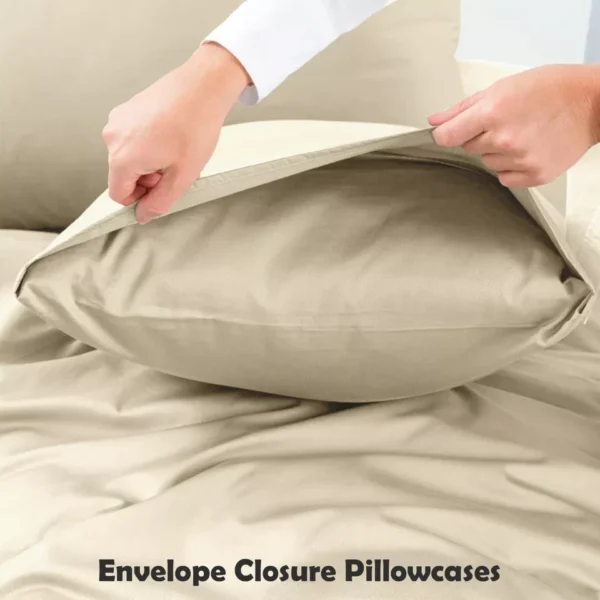 4-Piece Bamboo Bed Sheet Set - Deep Pocket, Breathable