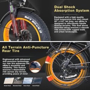 Narrak Fat Tire Folding E-Bike