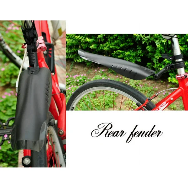 Adjustable Bike Mudguard Set for Mountain & Road Bikes