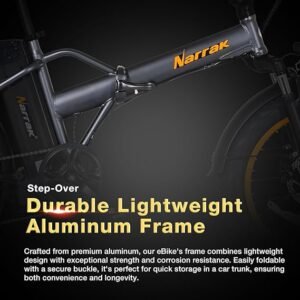 Narrak Fat Tire Folding E-Bike