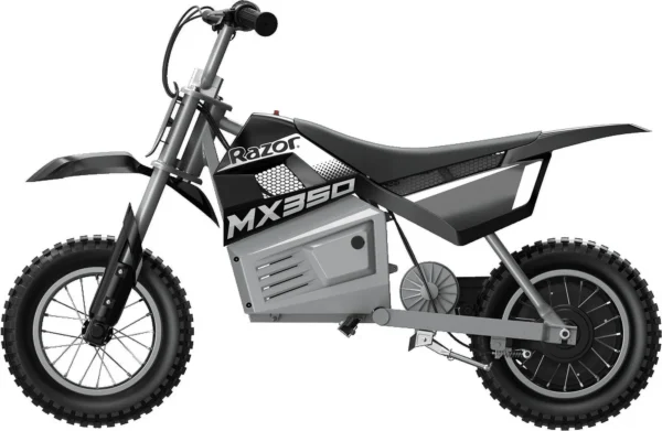 Razor Dirt Rocket MX350 Electric Bike - Black, 24V with Decals