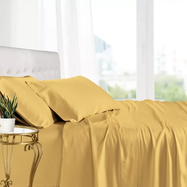 Luxury Bamboo Viscose Bed Sheets - Ultra-Soft, Deep Pocket