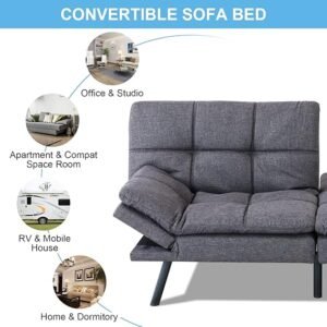 MUUEGM Futon Sofa Bed