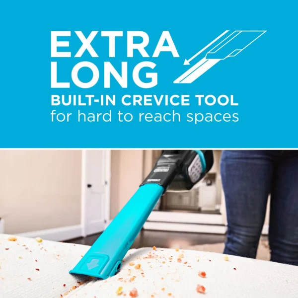 BLACK+DECKER 12V Cordless Dustbuster HHVK320J00W - Powerful Handheld Vacuum for Quick Cleanups