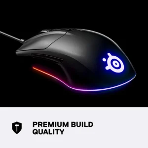 SteelSeries Rival 3 Gaming Mouse – Precision, Durability, and RGB Brilliance