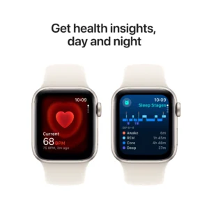 Apple Watch SE (2nd Gen) 40mm GPS - Starlight Aluminum Case & Sport Band