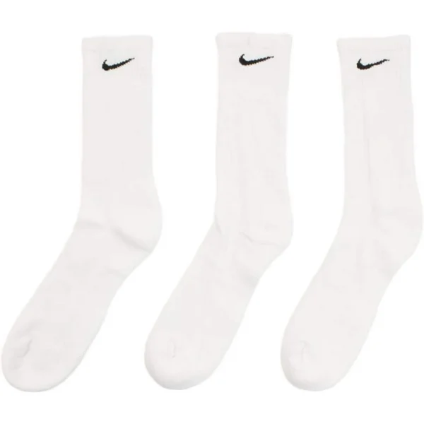 Women's Nike Everyday Cushioned Crew Socks - 3-Pack, White