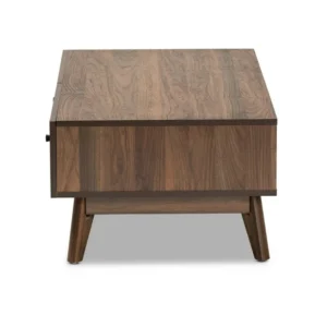 Baxton Studio Hartman Mid-Century Walnut Coffee Table