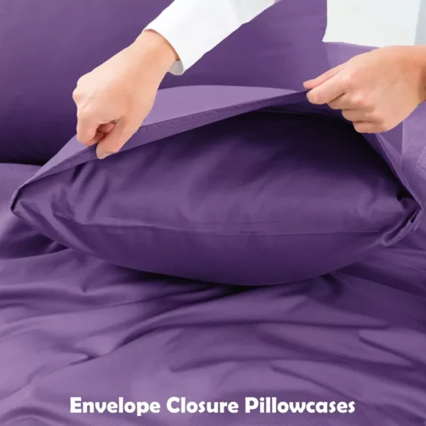 4-Piece Bamboo Bed Sheet Set - Deep Pocket, Breathable