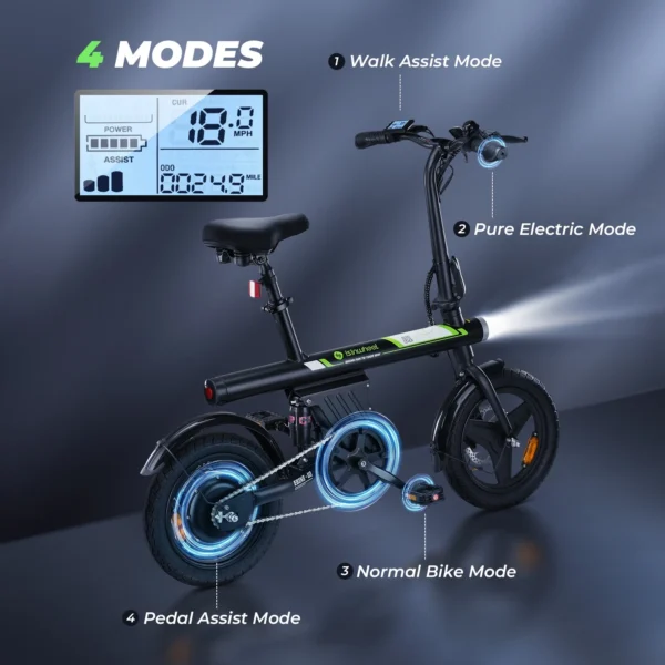 isinwheel U1 Electric Folding Bike