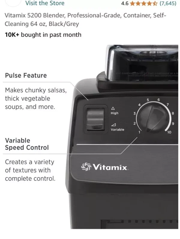 Vitamix 5200 Variable Speed Blender