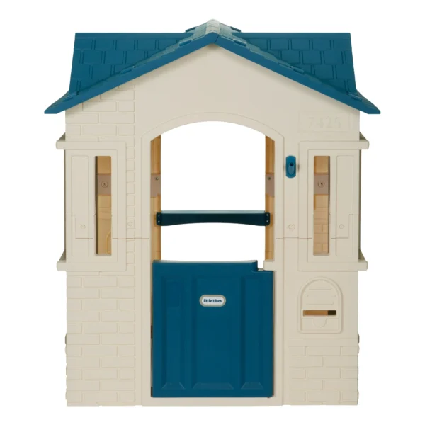 Little Tikes Cape Cottage Playhouse with Working Door, Blue – For Toddlers 2+