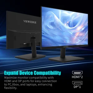 Viewedge 24-inch Gaming Monitor – 165Hz/144Hz, IPS, FHD, HDR10, FreeSync