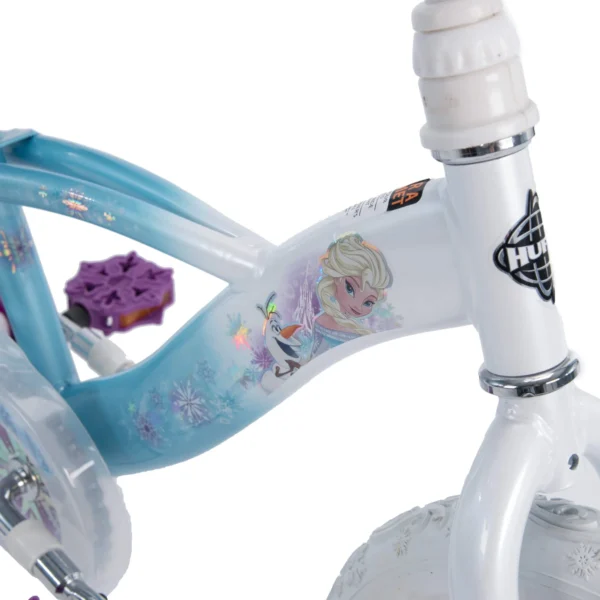 Huffy Disney Frozen Bike, 16" Wheels, Ages 4+, Doll Seat, Training Wheels