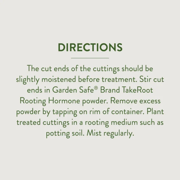 Garden Safe Take Root Rooting Hormone - 2 oz for Plant Cuttings