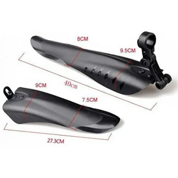 Adjustable Bike Mudguard Set for Mountain & Road Bikes