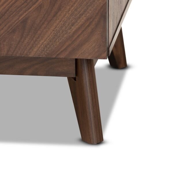 Baxton Studio Hartman Mid-Century Walnut Coffee Table