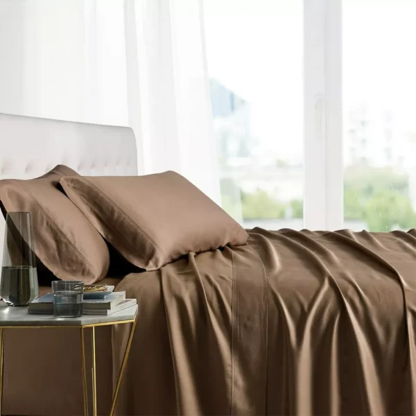 Luxury Bamboo Viscose Bed Sheets - Ultra-Soft, Deep Pocket